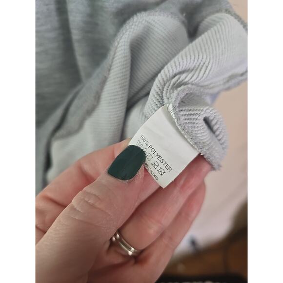 Gray Like Frosty Shine Like Rudolph Slogan Pullover Sweatshirt Womans Size 4XL - Picture 6 of 6